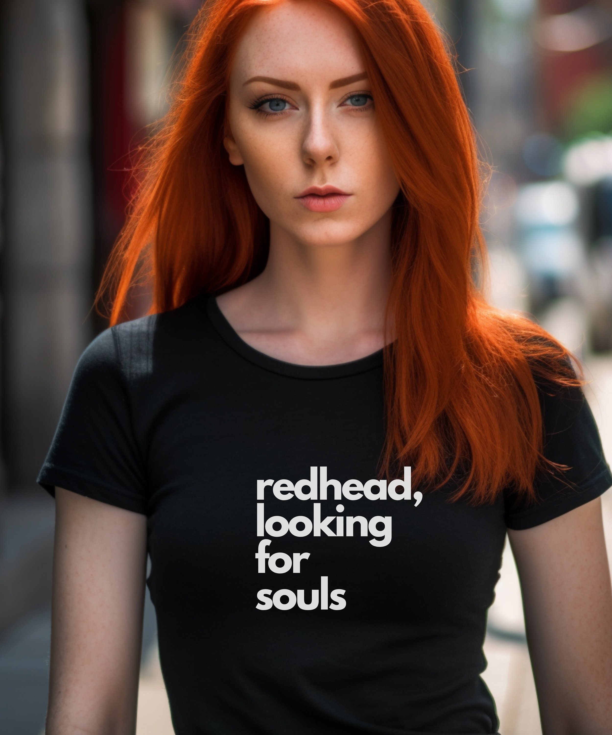 Red hair sale shirt