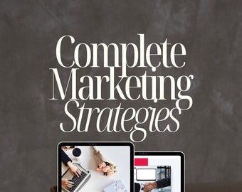 Complete Marketing Strategy- for your business