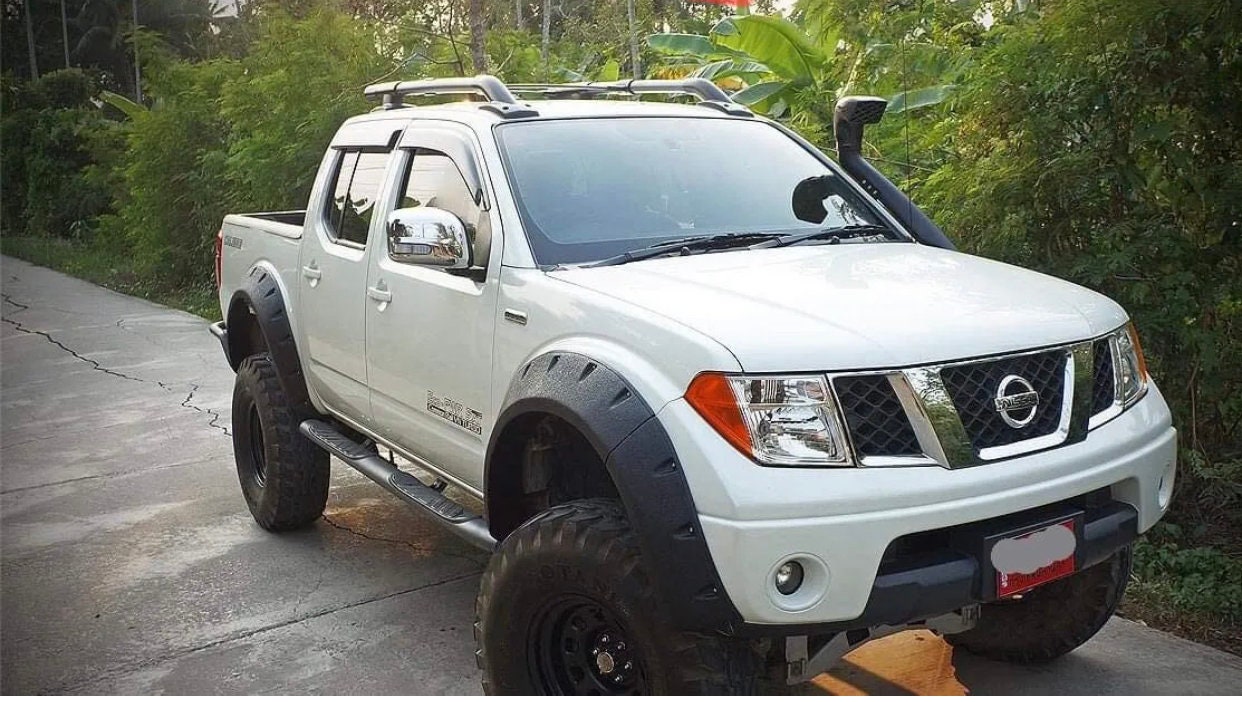 To Fit Nissan Navara D40 4 Door Pickup-truck . Wide Wheel Arches /fender  Flares Extension Full Set. 