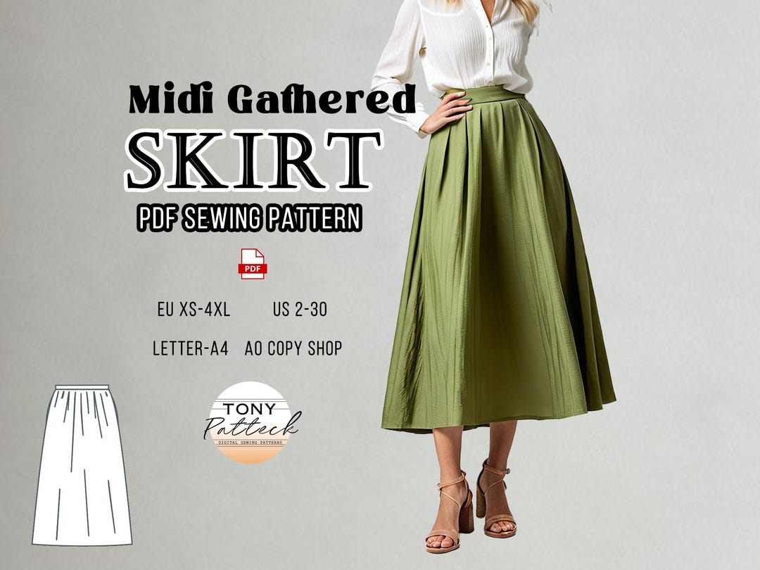 スカート Mel gather skirt size S ANDMARY】Mel gather skirt