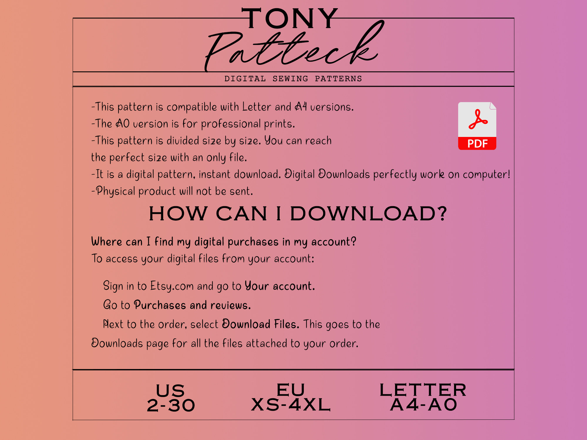 Pencil Dress Sewing Pattern, Digital PDF Pattern, Sew at Home, Summer ...