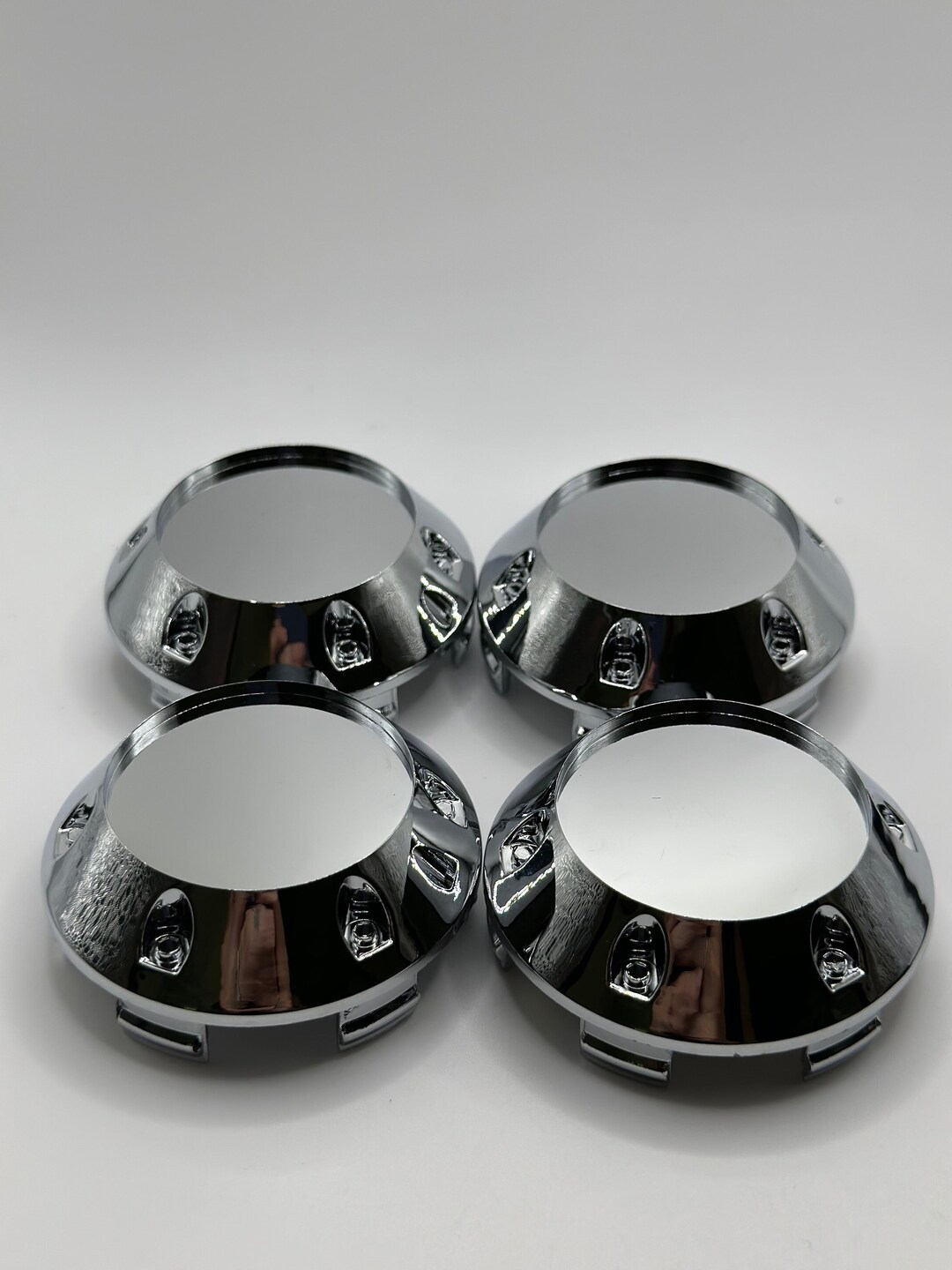 59mm Chrome Color 4 Pcs Car Wheel Center Caps, Universal Center Wheel