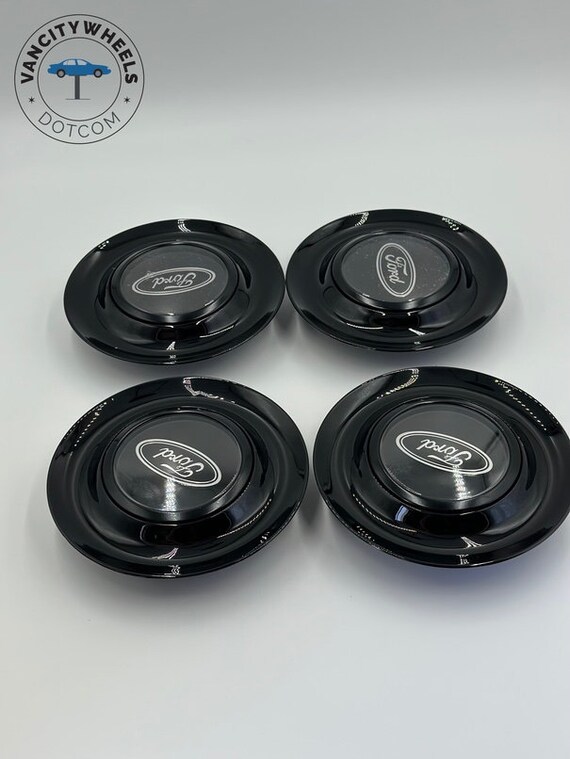 Ford Floating Car Caps Black Floating Wheel Center Caps for FORD