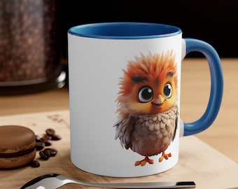 Love Bird Mug, Cute Love Bird, Gift Coffee Mug