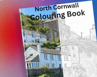 North Cornwall Colouring Book