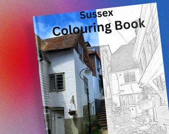 Sussex 90 Page Colouring Book