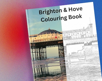 Brighton & Hove Colouring Book