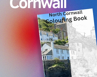 North Cornwall Colouring Book