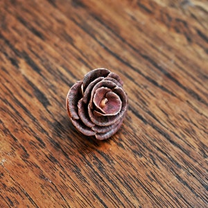 Copper Rose Pin