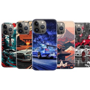 JDM Bilskal till iPhone Samsung – Drift Racing Japanskt Gatufodral