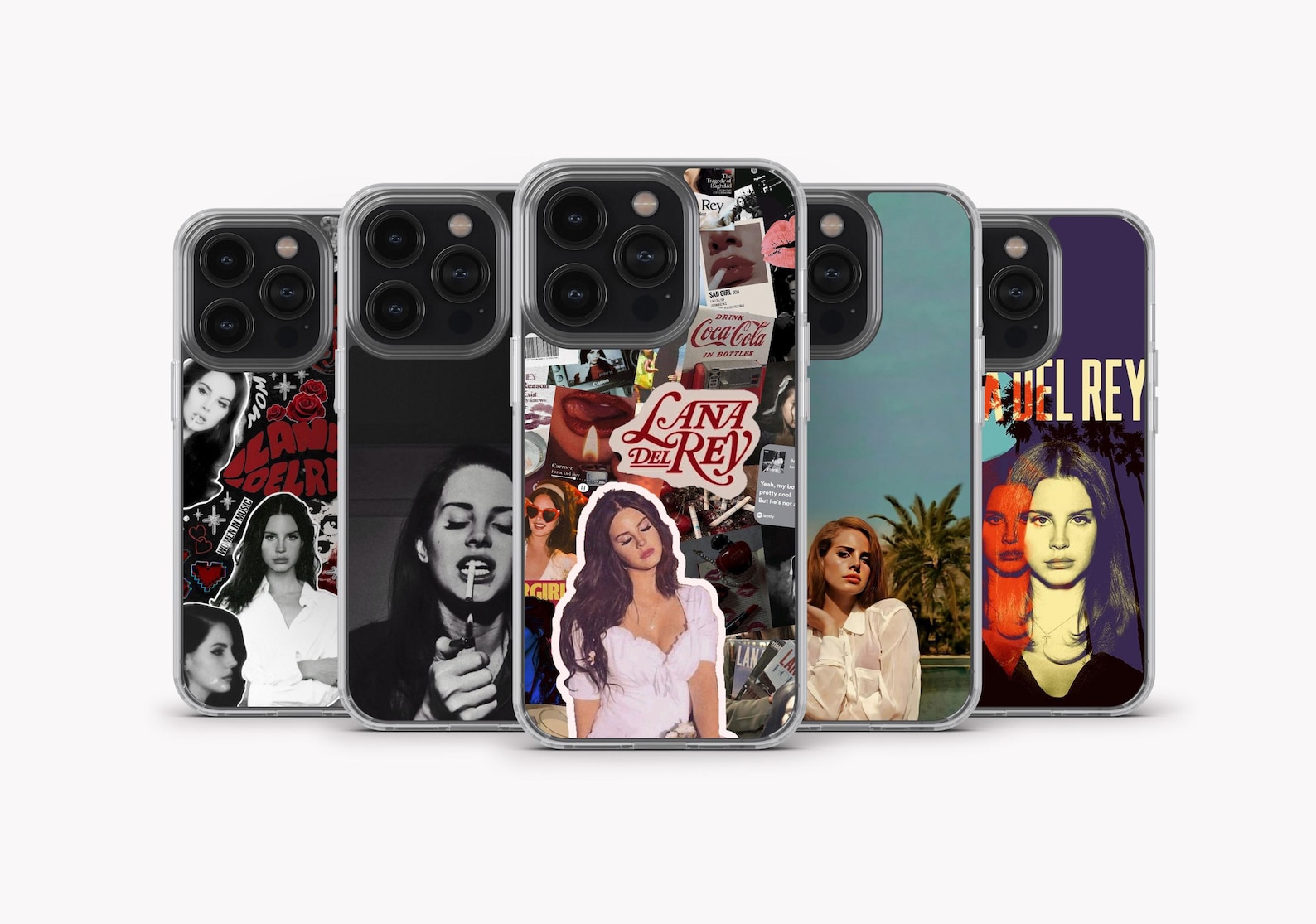 Lana Del Rey Phone Case Lana Del Rey Cover for iPhone 15 Pro Max , iPhone 14, iPhone 13, iPhone 12, iPhone 11, Samsung S24 Ultra, S23, A15