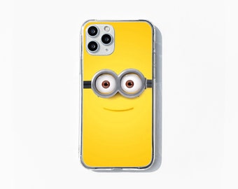 Minions Phone Case, Minion Tough Phone Cases pour iPhone 14, iPhone 13 Pro Max, iPhone 11, Samsung, Redmi, Huawei