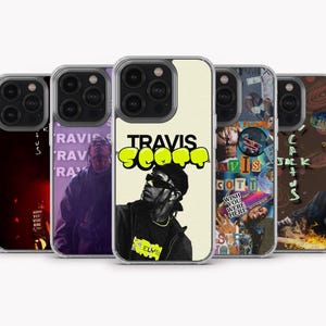 Travis Scott Handyhülle Travis Scott Cover für iPhone 15 Pro Max , iPhone 14, iPhone 13, iPhone 12, iPhone 11, Samsung S24 Ultra, S23, A15