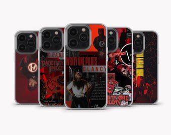 Twenty One Pilots Phone Case Clancy Stole Cover for iPhone 15 Pro Max , iPhone 14, iPhone 13, iPhone 12, iPhone 11, Samsung S24 Ultra, S23