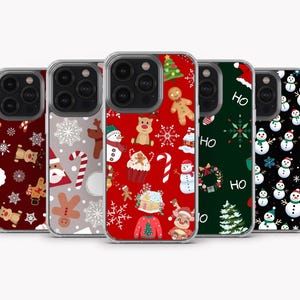 Christmas Phone Case Christmas Cover for iPhone 15 Pro Max , iPhone 14, iPhone 13, iPhone 12, iPhone 11, Samsung S24 Ultra, S23, A15, A14