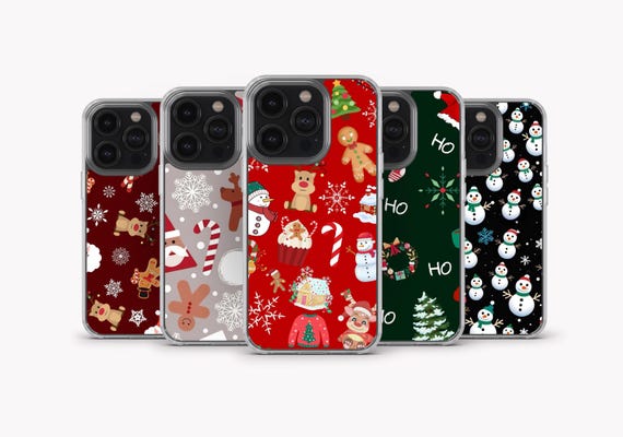 Christmas Phone Case Christmas Cover for iPhone 15 Pro Max , iPhone 14, iPhone 13, iPhone 12, iPhone 11, Samsung S24 Ultra, S23, A15, A14