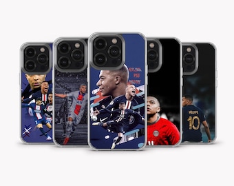 Kylian Mbappé mobilskal Mbappé mobilskal för iPhone 15 Pro Max, iPhone 14, iPhone 13, iPhone 12, iPhone 11, Samsung S24 Ultra, S23, A15