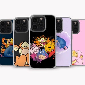 Winnie the Pooh Phone Case Winnie the Pooh Movie Cover for iPhone 15 Pro Max , iPhone 14, iPhone 13, iPhone 12, iPhone 11, Samsung S24 Ultra