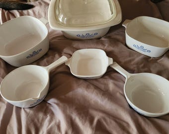 Set di stoviglie Corningware vintage