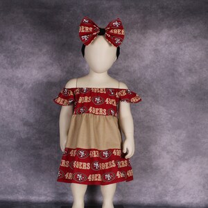 SF 49er Football Tutu Skirt Etsy
