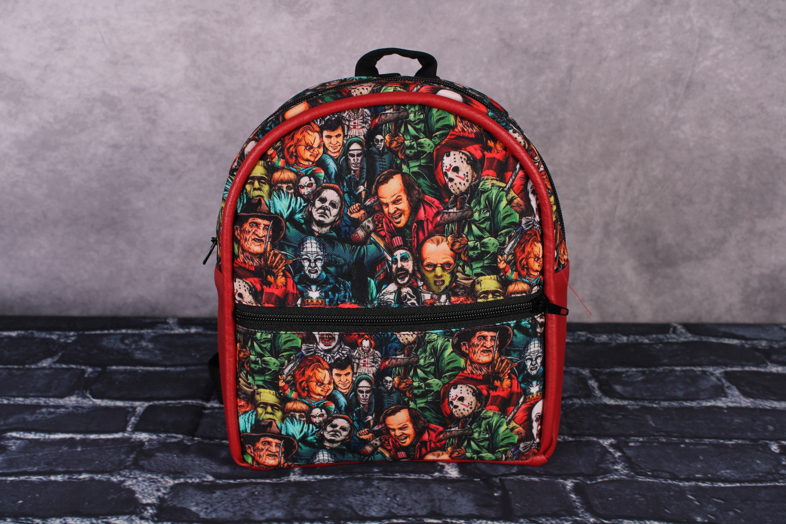 Horror Legends Backpack. Backpack Mini. Horror Legends Mini Etsy