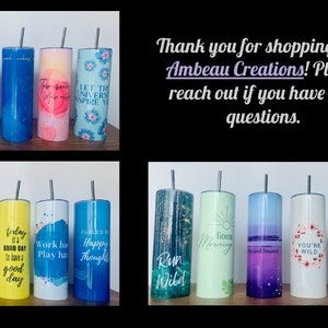 Customized Tumbler: All the Nature