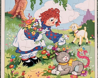 Raggedy Ann and Andy Puzzle - Etsy