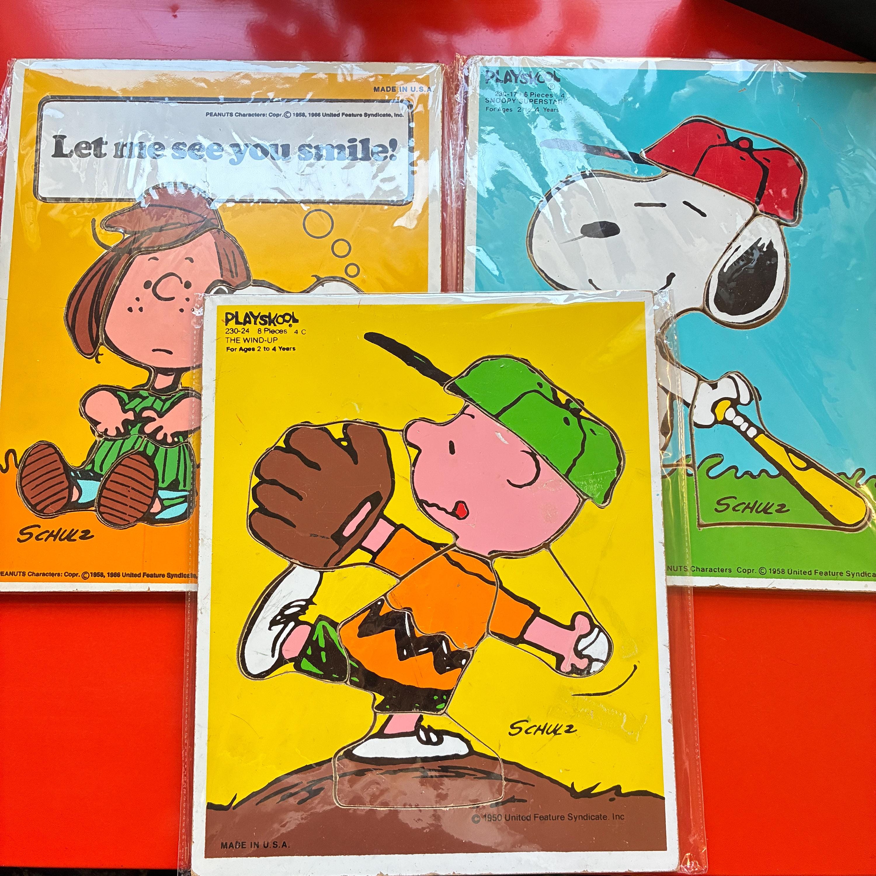 Vintage Puzzle Peanuts - Etsy