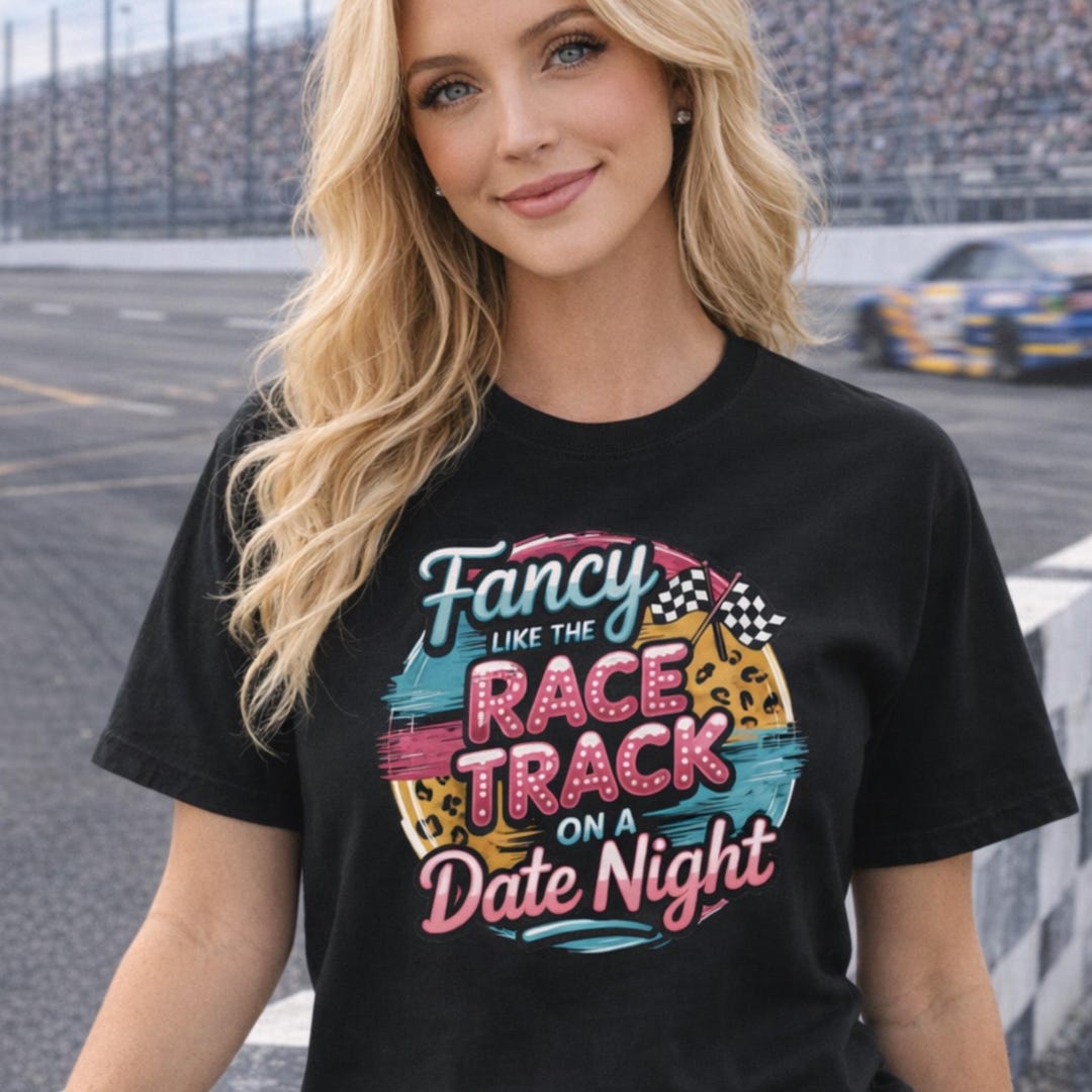 Womens Racing Tee, Race Day Outfit, Motorsports Gift, Retro Car Lover ...
