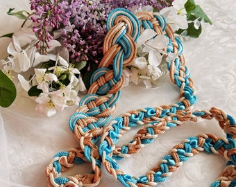 Cordón de atado a mano, cordón celta, celta tradicional, cordón de atado de boda con nudo de amor infinito personalizado, cuerda, cinta de satén, regalo de boda, regalo