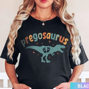 Pregnancy Announcement Shirt, Funny Pregosaurus TShirt for Baby Shower, Funny Gift for Expecting Mom, Shirt for Baby Announcement, Mom To Be