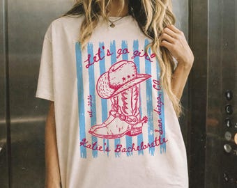 Let’s Go Girls Shirt, Cowgirl Bach Party Tee, Nashville Bachelorette Shirt, Western Bride Squad Tee, Country Girls Trip Shirt, Retro Cowgirl