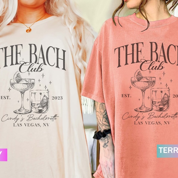 Custom Location Bachelorette Shirts, Retro Cocktail Bachelorette Theme, Bridal Party Gifts, Gift for Bride, Bach Trip Shirts, Nashville Bach