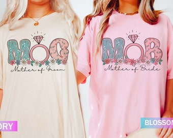 Mother of the Bride T-Shirt, Mother of the Groom T-Shirt, Mom Wedding Shirts, Mother of the Bride and Groom Shirts, Bachelorette Party Shirt