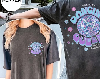 Dancing Queen Bachelorette Shirts, Disco Braut Shirt Komfortfarben, individuelles Disco Bachelorette Party Shirt, Disco Bach Shirt, Geburtstagsgeschenke