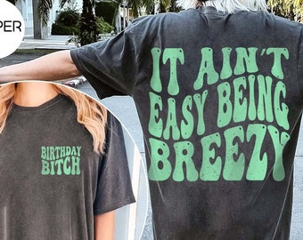 Custom Comfort Colors Shirt, Personalized Text Shirt , Custom Wavy Text Shirt, Personalized T-Shirt, Custom Shirt, Custom Birthday Gift