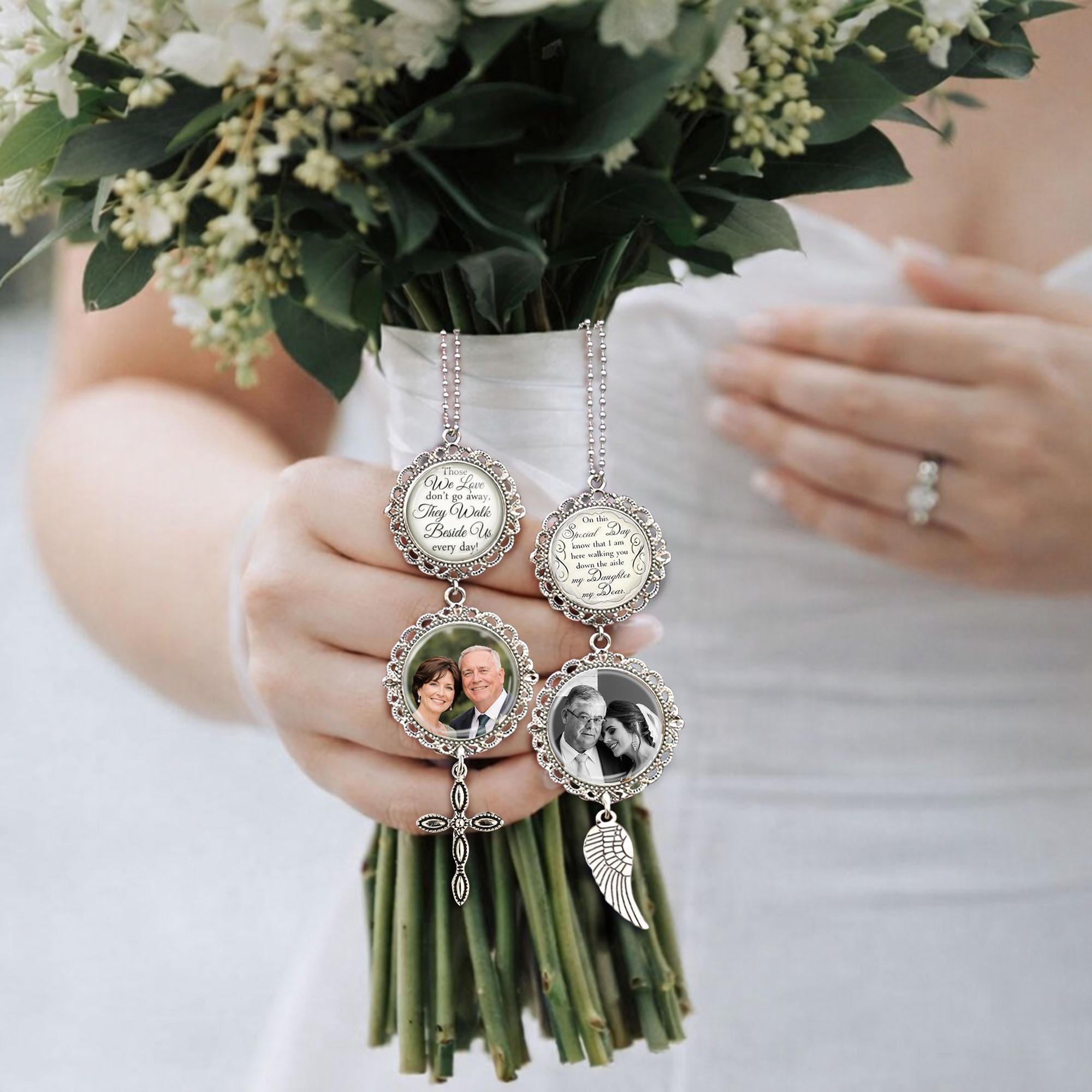 Bridal Bouquet Photo Charm