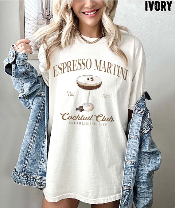Espresso Martini Sweatshirt, Tini Time, Espresso Shirt, Espresso Martinis, Bach Cocktail Shirts, Martini Lover Gift, Martinis Sweatshirt
