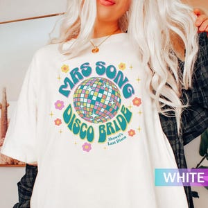 Disco Bride Shirt, Disco Bach Bride To Be Gifts, Last Disco Bachelorette Party, Dancing Queen Shirt, Custom Disco Bachelorette Shirts