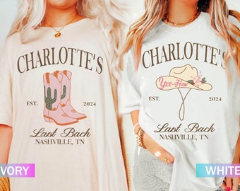 Nashville Bachelorette Shirt, Country Bachelorette Favors, Western Bachelorette Party Shirts, Girls Trip Shirts, Cowgirl Bride Team Tshirt