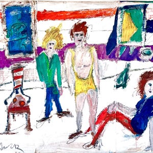 Saturday Afternoon at the Studio