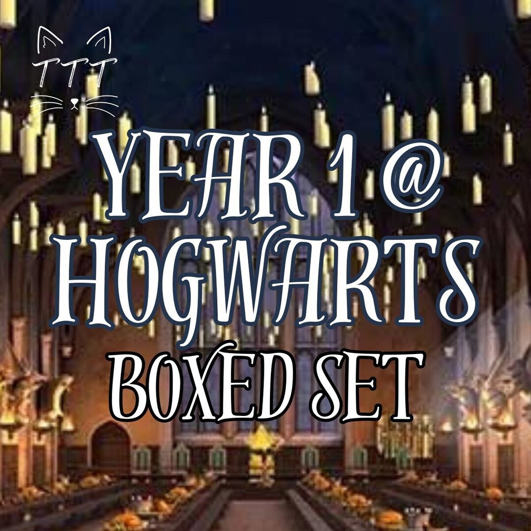 Hogwarts: Year 1 Boxed Set Wax Melts - Etsy