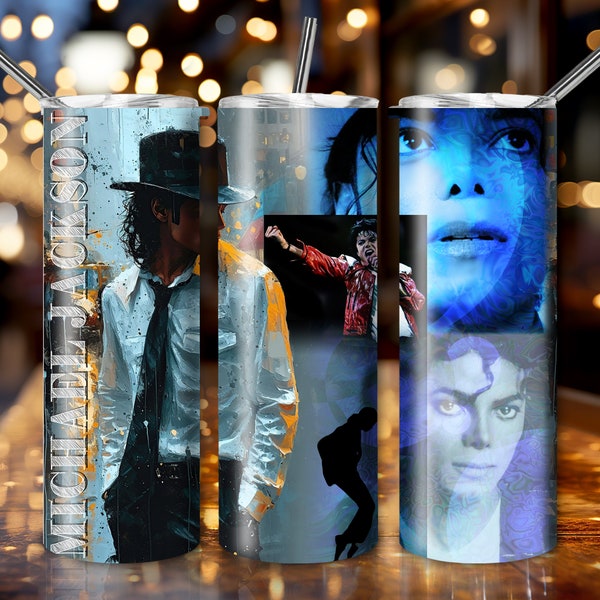 Tumbler Designs, Smooth Criminal Tumbler Wrap, Music Tumbler Template, PNG Instant Download, Free Digital Download, King of Pop