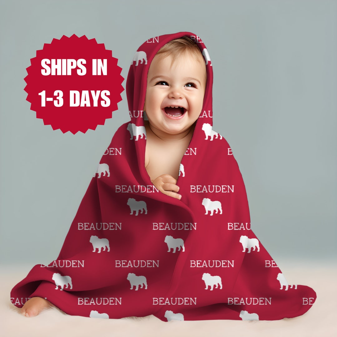 Personalized Name Blanket, Dogs Themed, Gift for Her, Gift for Him