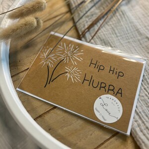 Hip Hip Hurra | Geburtstagskarte