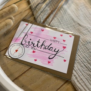 Happy Birthday to you | Geburtstagskarte