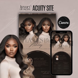 Acuity Scheduling Site Template: Canva Editable Banners (Digital Download)