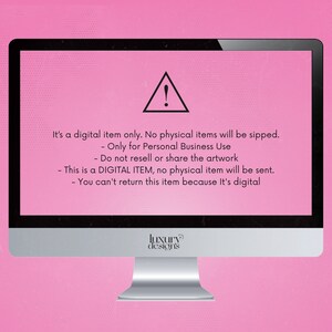 Hair Website Banner Kit: Neon Green Shopify Store Design (Canva Template) image 7