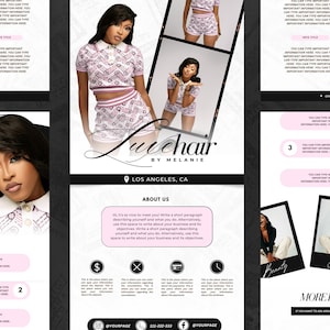 DIY Acuity Scheduling Website Template, Acuity Website Design, Bearbeitung in Canva, Nail Tech, Lash Tech, Makeup Artist, Beauty Business, Luxus