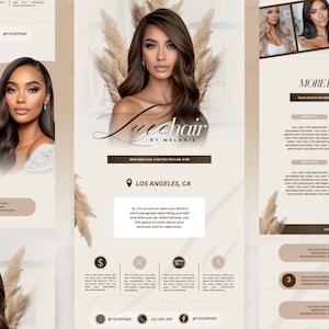 DIY Acuity Scheduling Website Template, Acuity Website Design, Bearbeitung in Canva, Nail Tech, Lash Tech, Makeup Artist, Beauty Business, Luxus
